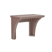 Endurance Desk, All plastic, Wall Mount, Brown