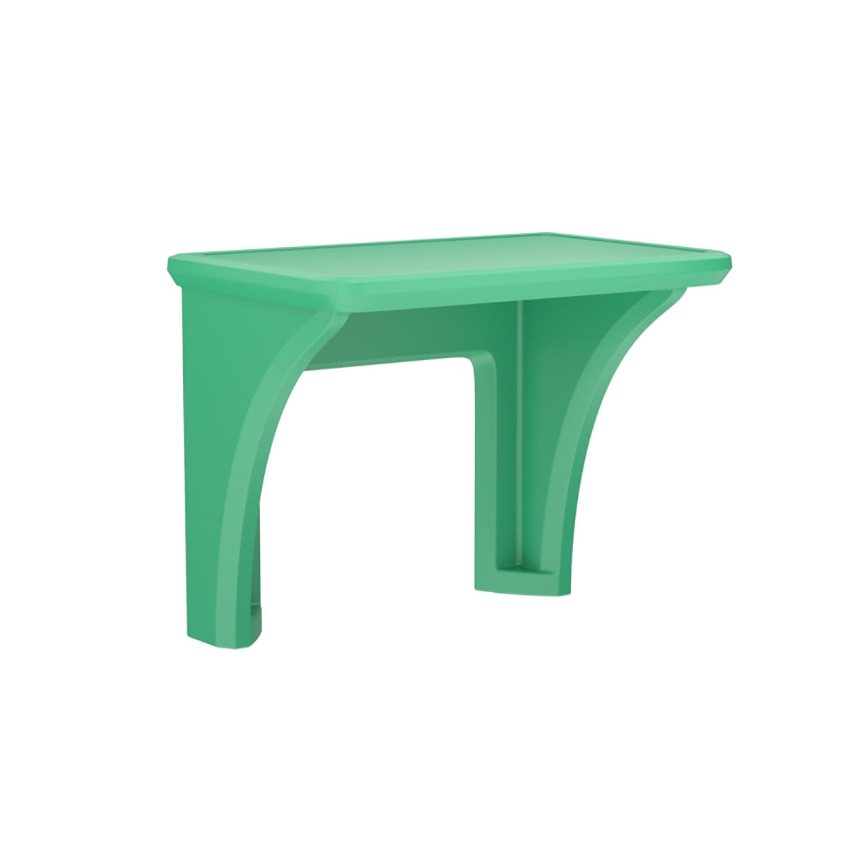 Endurance Desk, All plastic, Wall Mount, Green