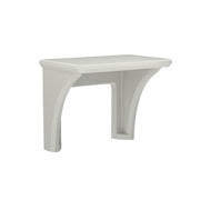 Endurance Desk, All plastic, Wall Mount, Stone Gray