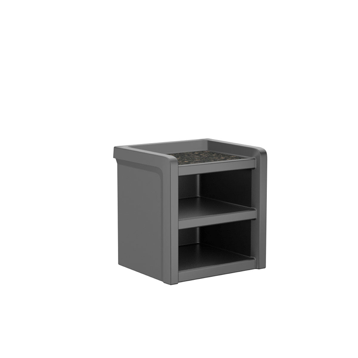 Endurance Laminate Nightstand, Black