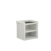 Endurance Laminate Nightstand, Stone Gray