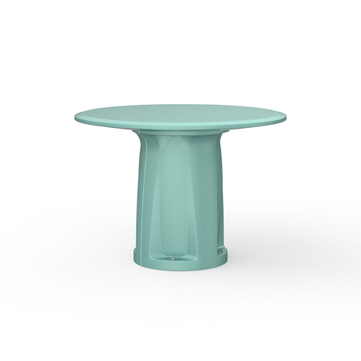 Endurance Round Base Table, 42" Round Top, Aqua