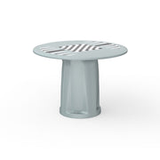 Endurance Round Base Table, 42" Round Top, Game Top, Gray