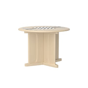 Endurance Table 42" Round X-Base Flame Retardant Game Top, Sand