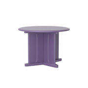 Endurance Table 42" Round X-Base Flame Retardant, Indigo