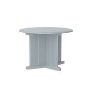 Endurance Table 42" Round X-Base Flame Retardant, Gray