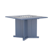 Endurance Table 42" Square X-Base Flame Retardant Game Top, Midnight Blue