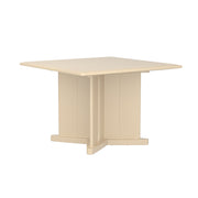 Endurance Table 42" Square X-Base Flame Retardant, Sand