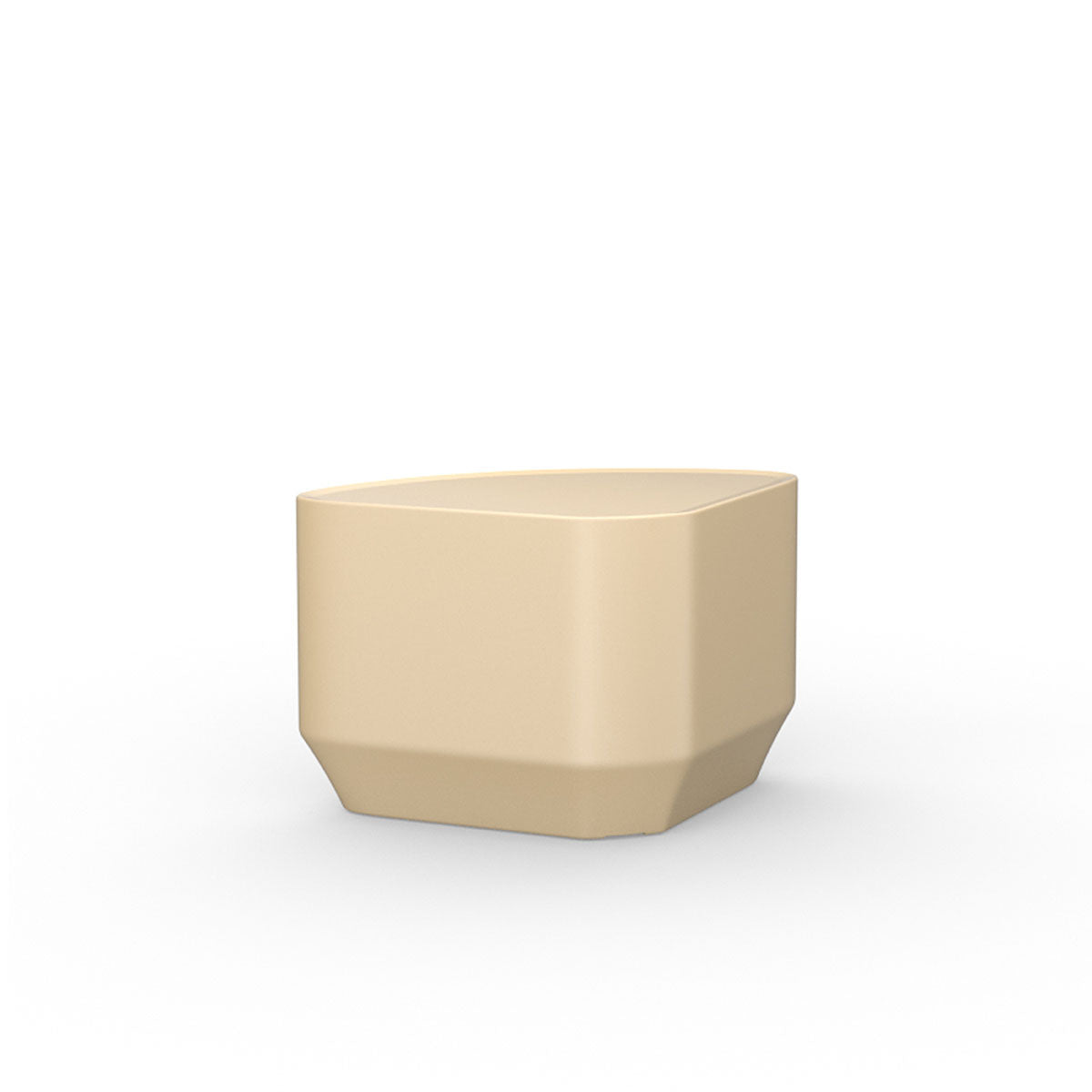 Endurance Wedge, Side or End Table, Sand