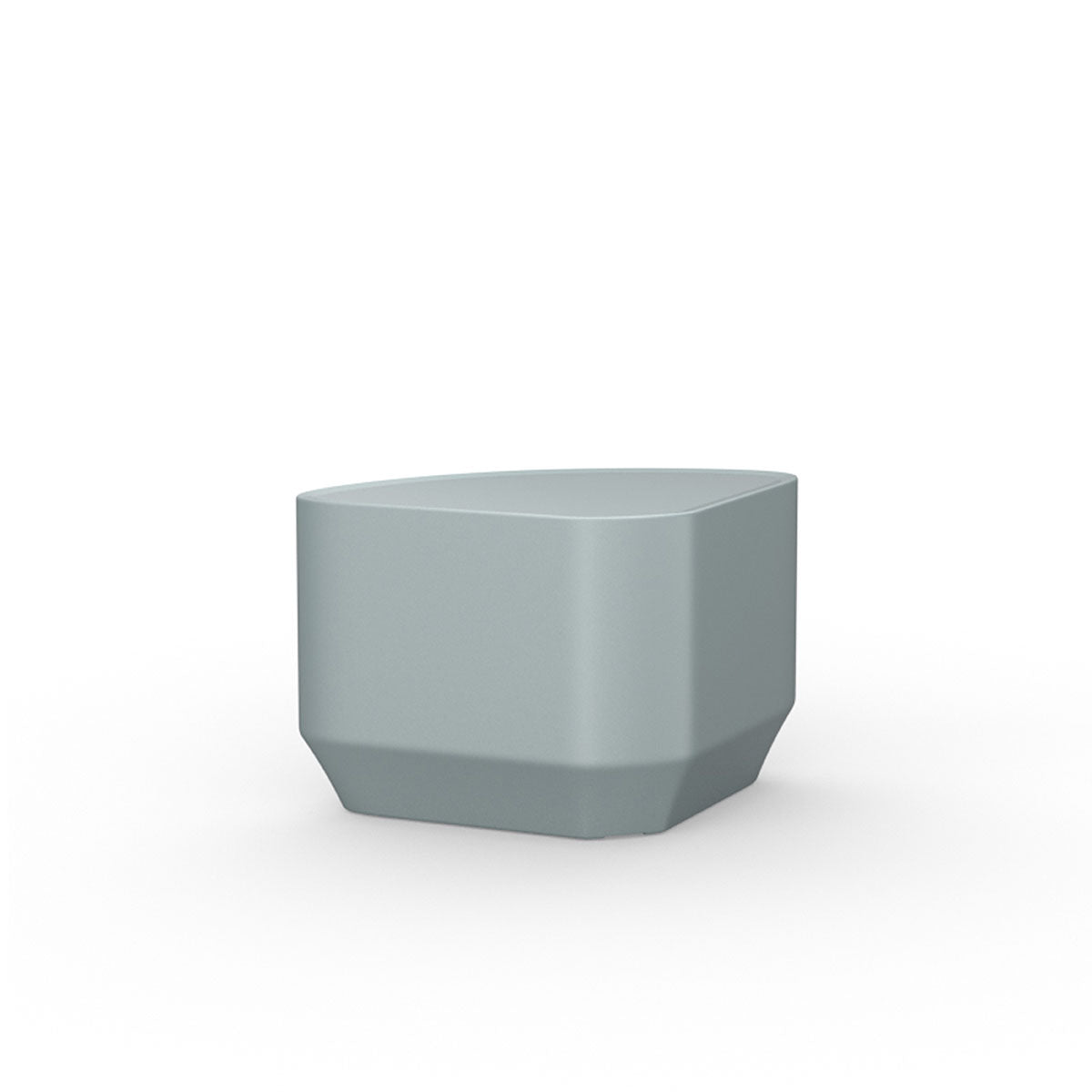Endurance Wedge, Side or End Table, with Ballast Door, Gray