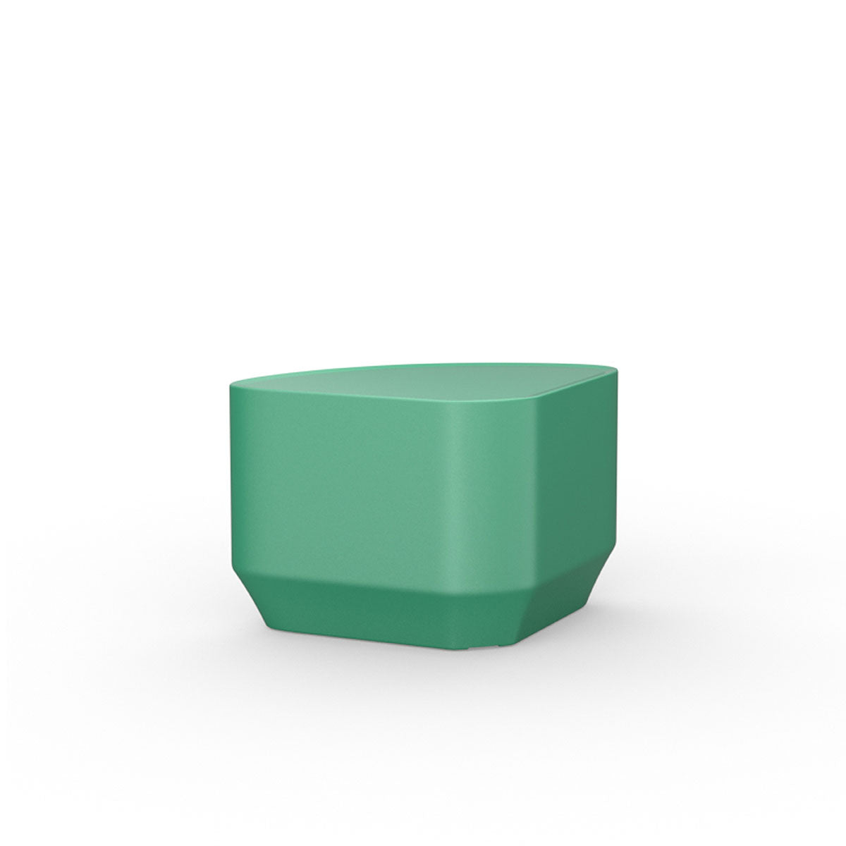 Endurance Wedge, Side or End Table, with Ballast Door, Green