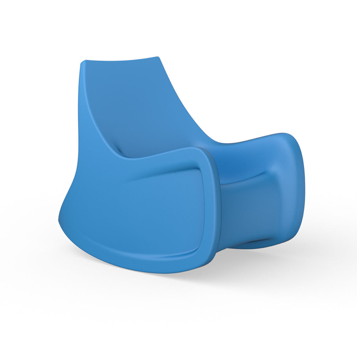 Radial Rocker with Access Door, Slate Blue