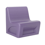 Sabre Chair Floor Mount, Gangable with Access Door, Indigo