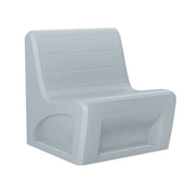 Sabre Chair-Floor Mount, Gangable, Gray