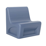 Sabre Chair-Floor Mount, Gangable, Midnight Blue
