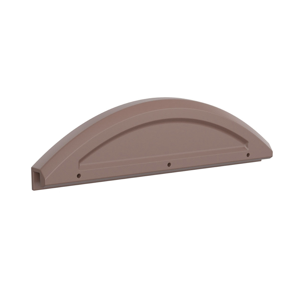 Safety Rail for Wall Bunk, Small, Brown