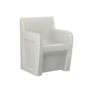 Sentinel Arm Chair-Floor Mount, Gangable with Ballast Door, Stone Gray