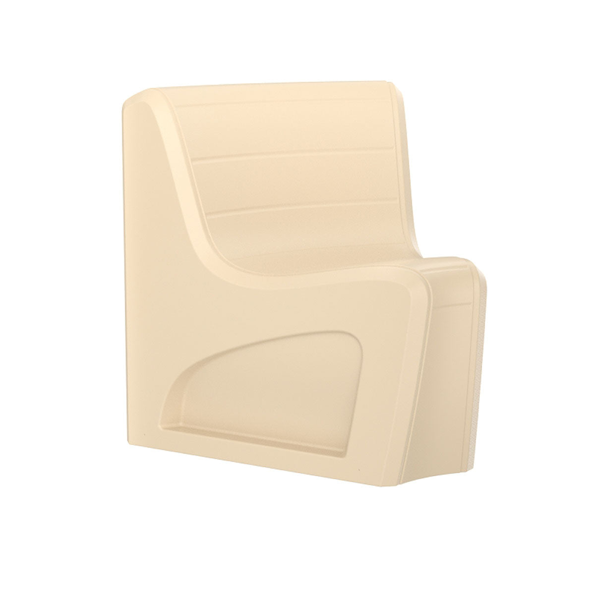 Sync Wedge Chair with Ballast Door, Sand