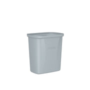 Trash Can Flame Retardant, 10 quart, Gray, Pack of 6