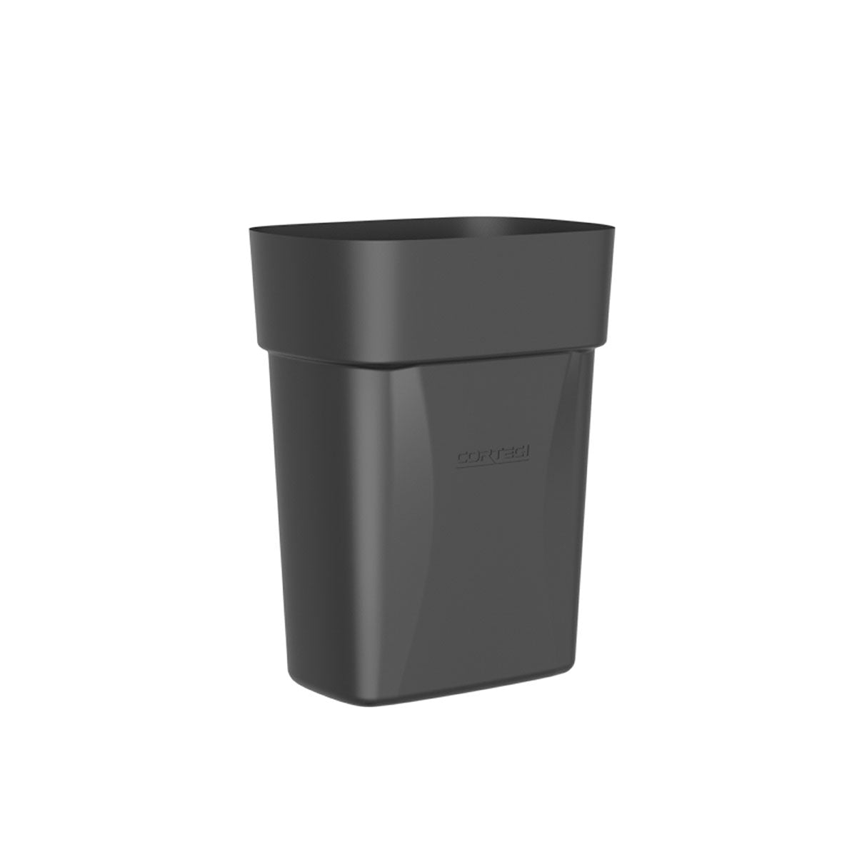 Trash Can Flame Retardant, 14 quart, Black, Pack of 6