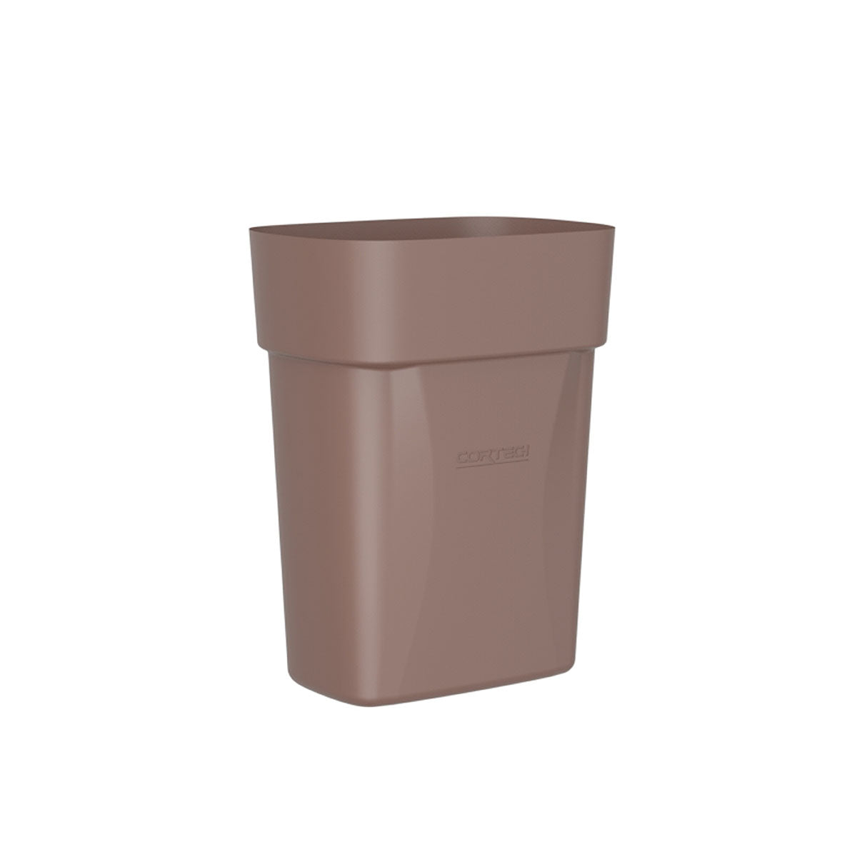 Trash Can Flame Retardant, 14 quart, Brown, Pack of 6