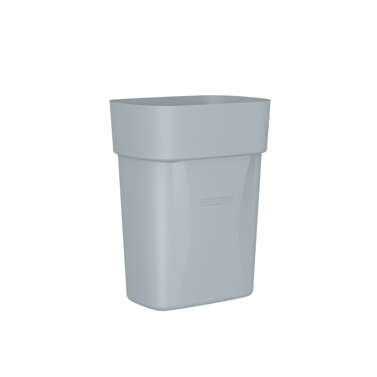 Trash Can Flame Retardant, 14 quart, Gray, Pack of 6