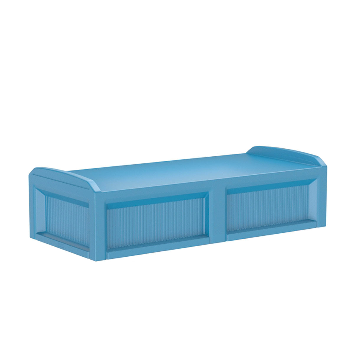 Solstice Bed, Slate Blue