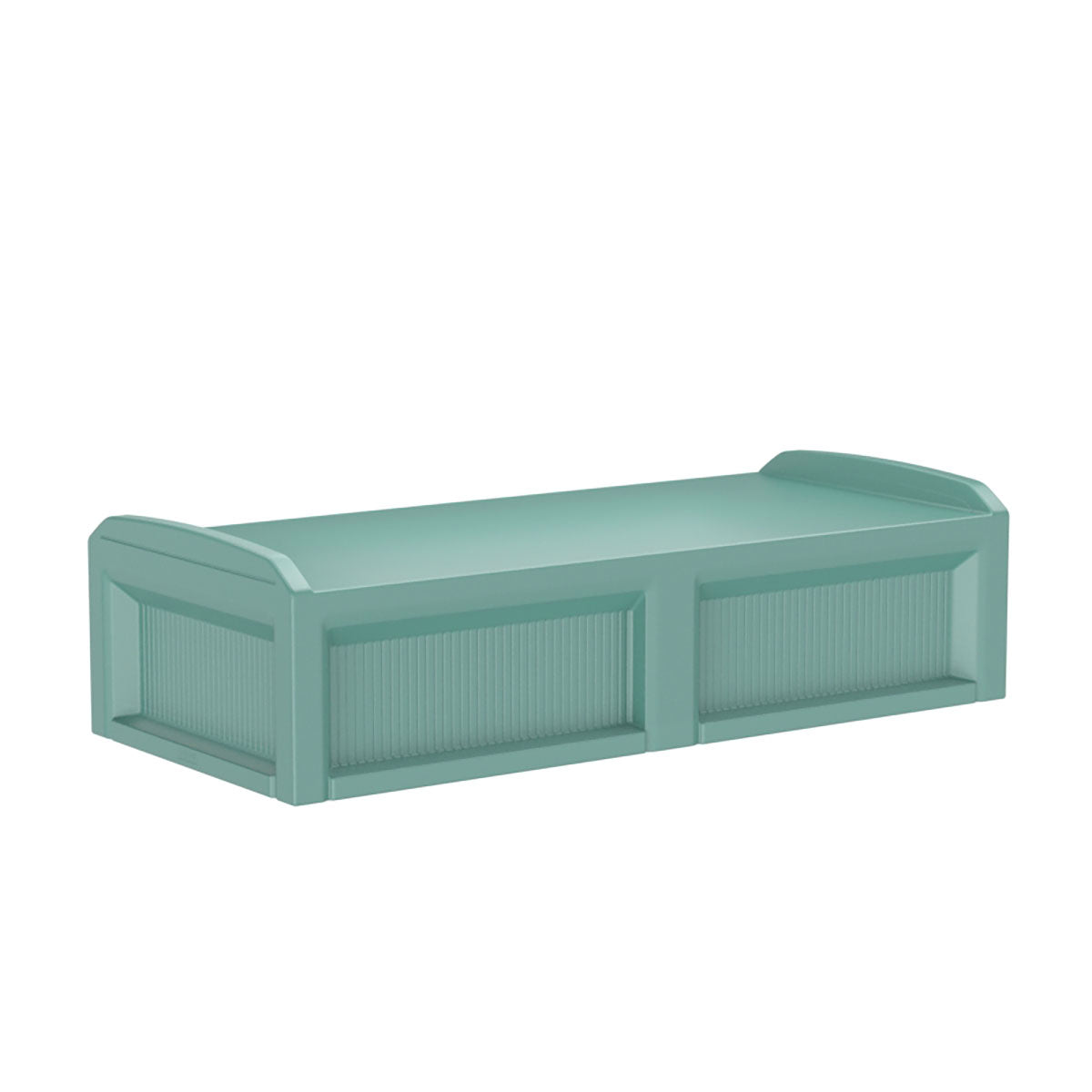 Solstice Bed with 3 Doors, Aqua
