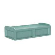 Solstice Bed with 3 Doors, Aqua
