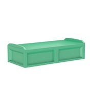 Solstice Bed with 3 Doors, Green