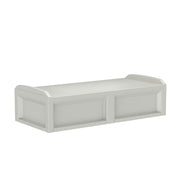 Solstice Bed with 3 Doors, Stone Gray
