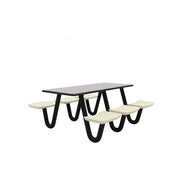 Anchor Table, J-Leg, 6 Canvas, Rectangle, 30" x 72"