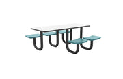 ADA Anchor Table, U-Leg, 5 Tide Seats, Rectangle, 30" x 72"