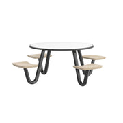 Anchor Table, U-Leg, 4 Sand Seats, Round, 42"