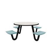 Anchor Table, U-Leg, 4 Tide Seats, Round, 42"