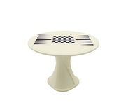 Endurance 42" Cascade All Plastic Table - Canvas with Game Top