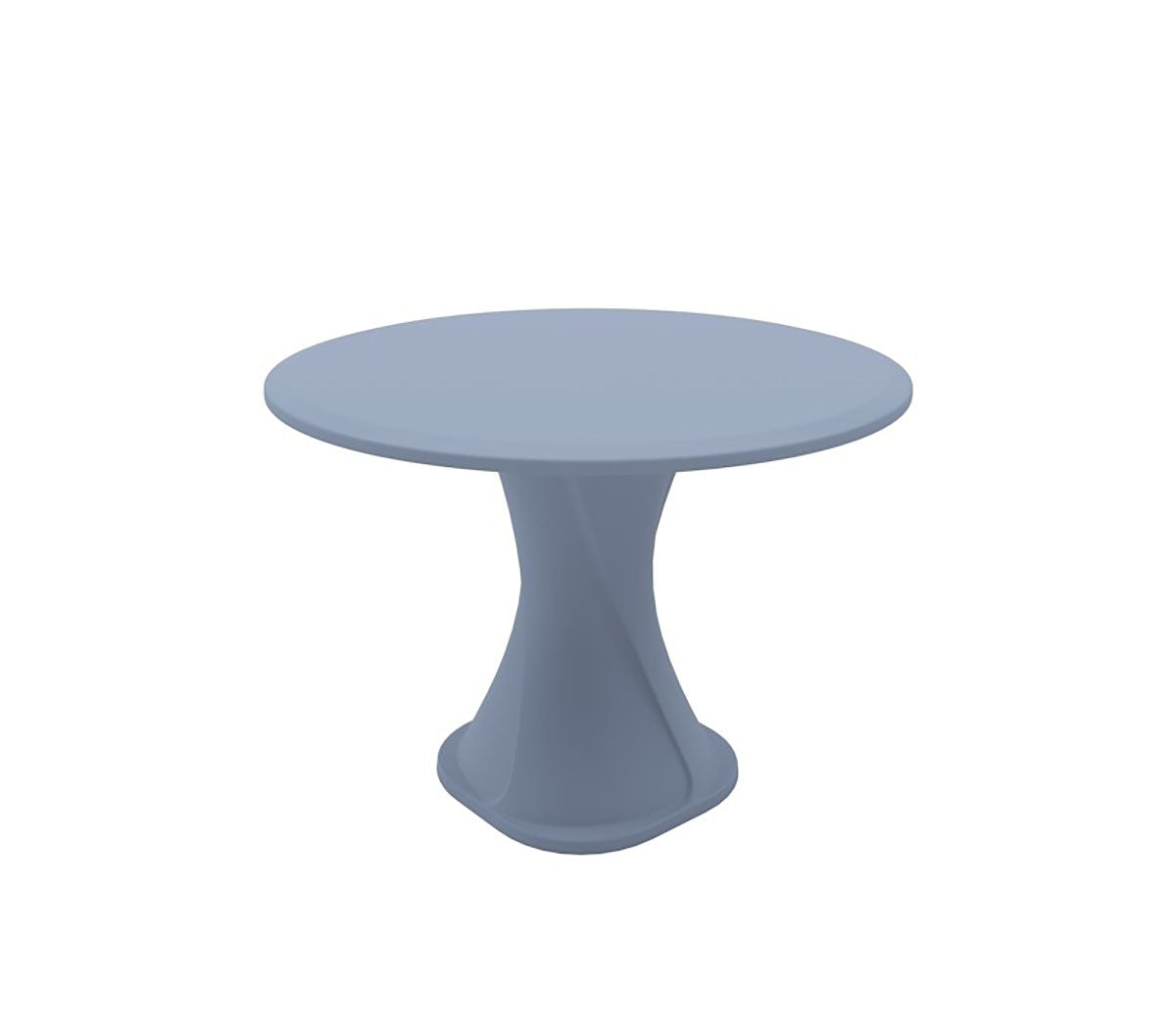 Endurance 42" Cascade All Plastic Table - Overcast