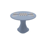 Endurance 42" Cascade All Plastic Table - Overcast with Game Top w/Access Door