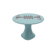Endurance 42" Cascade All Plastic Table - Tide with Game Top w/Access Door