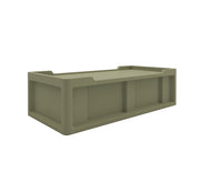 Endurance Bed 2.2 with no storage compartments, Moss