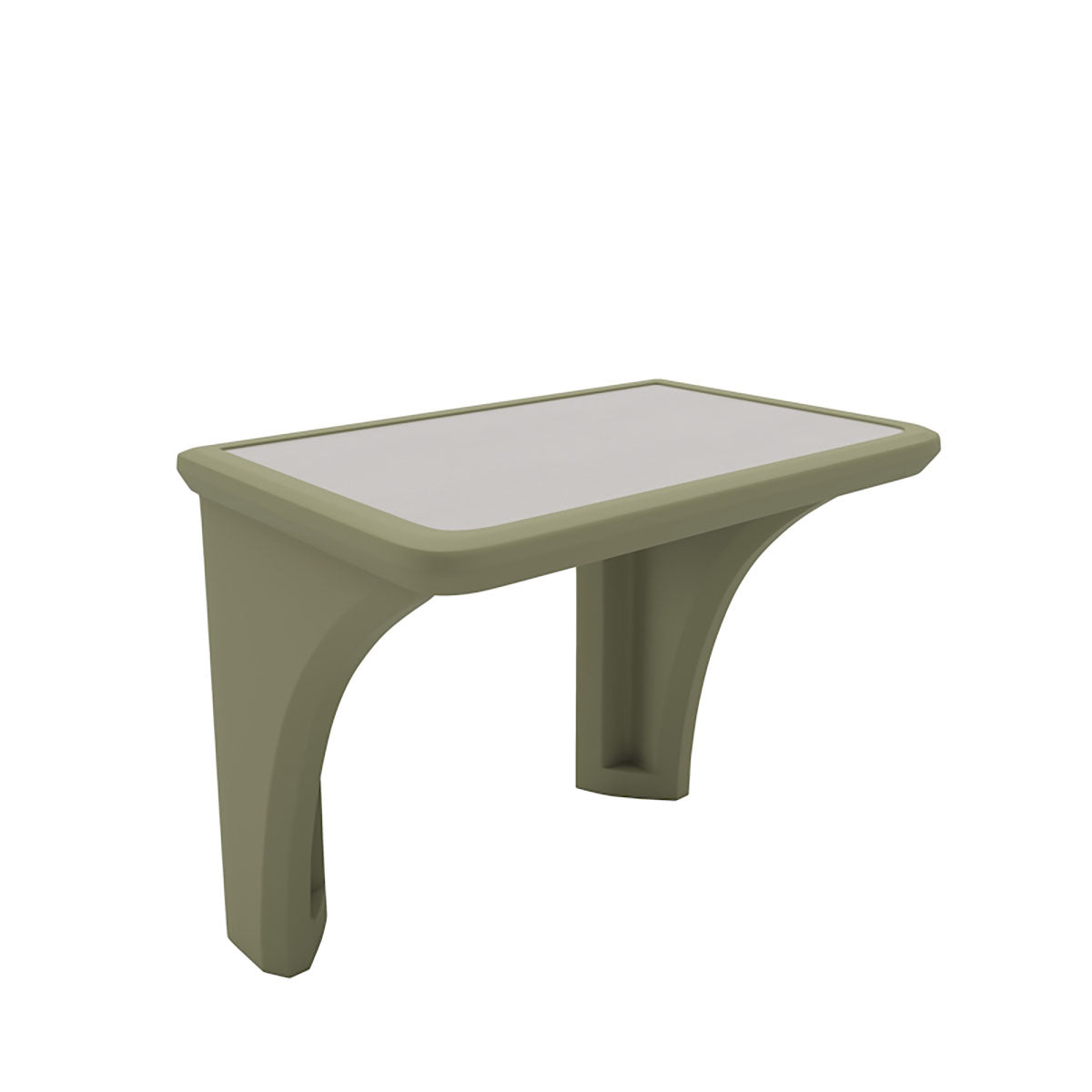 Endurance Desk Laminate Top, Wall Mount, Moss