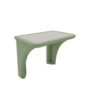 Endurance Desk Laminate Top, Wall Mount, Seagrass