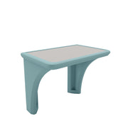 Endurance Desk Laminate Top, Wall Mount, Tide
