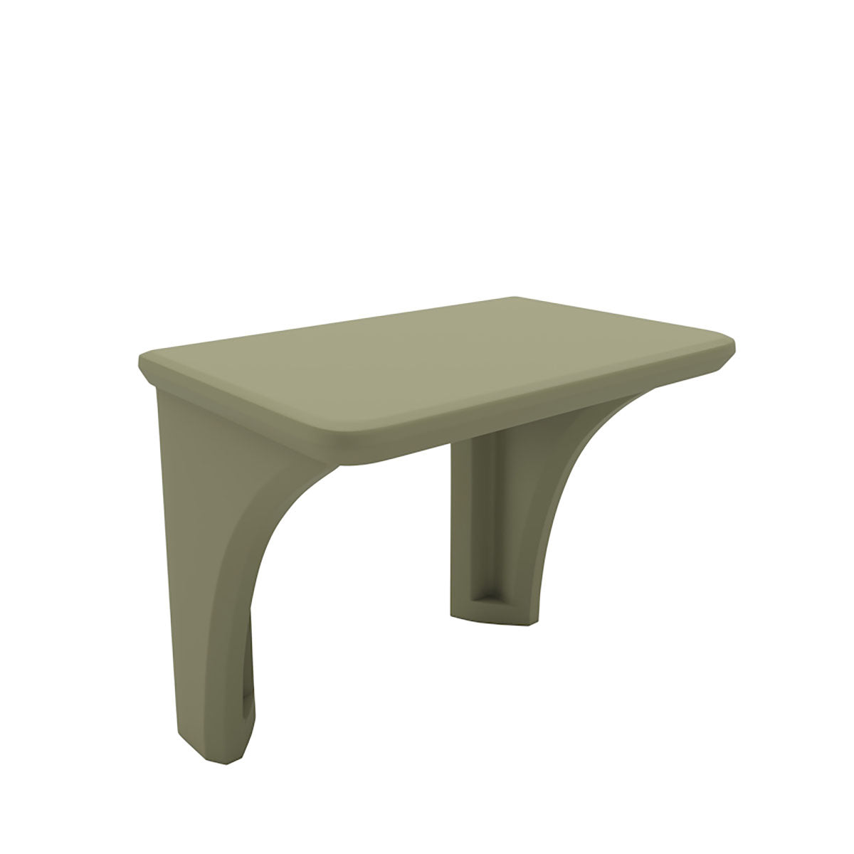 Endurance Desk, All plastic, Wall Mount, Moss