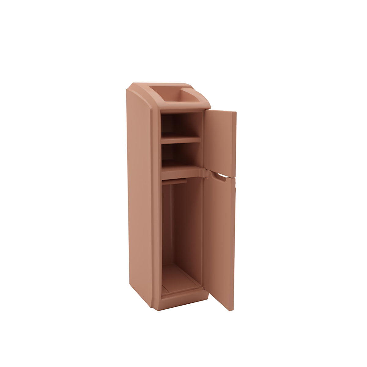 Endurance Locker with No Door, Claylight