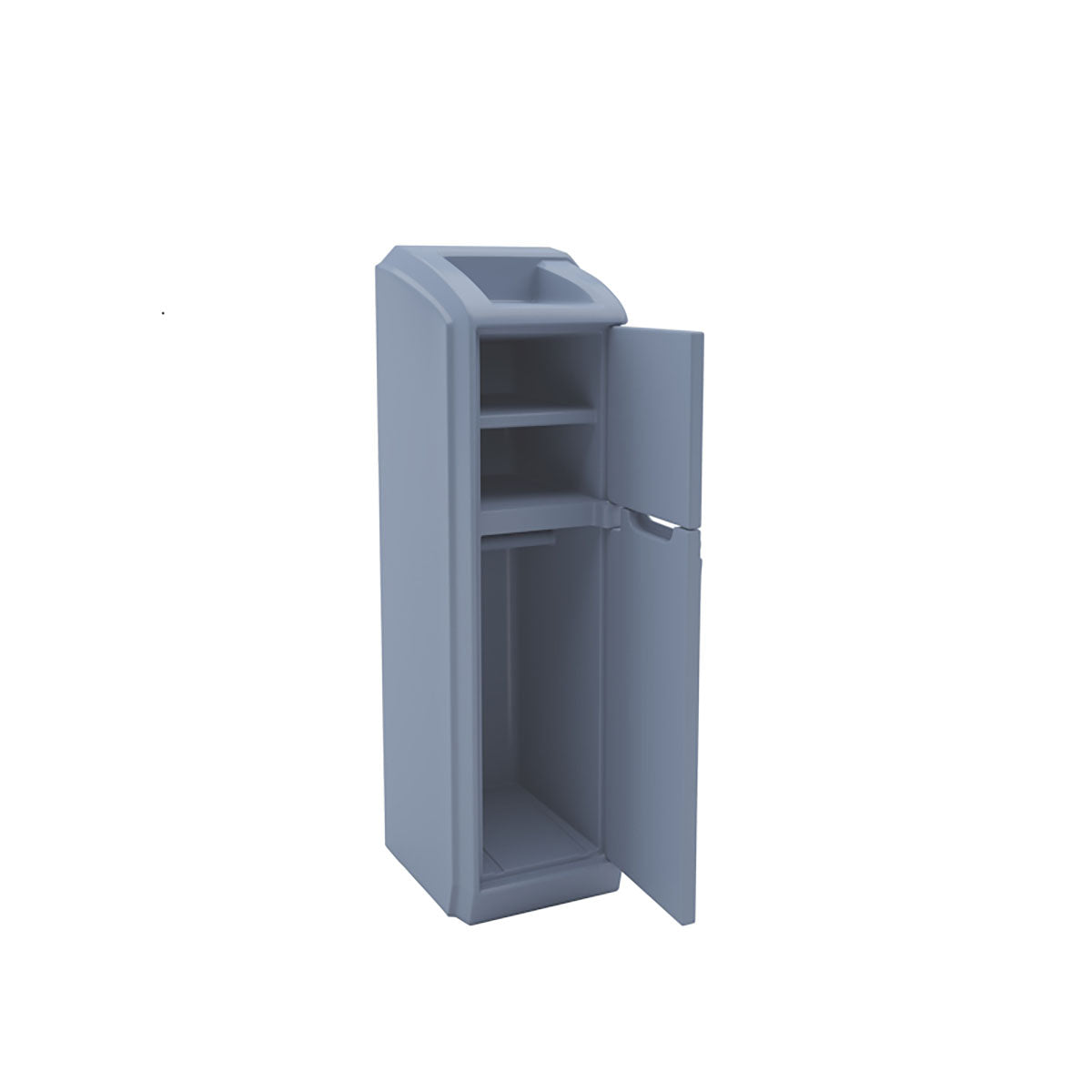 Endurance Locker with No Door, Overcast