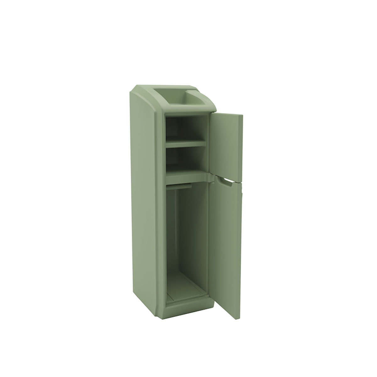 Endurance Locker with No Door, Seagrass