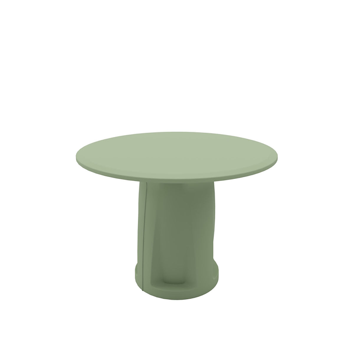 Endurance Round Base Table, 42" Round Top, Seagrass