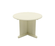 Endurance Table 42" Round X-Base Flame Retardant, Canvas