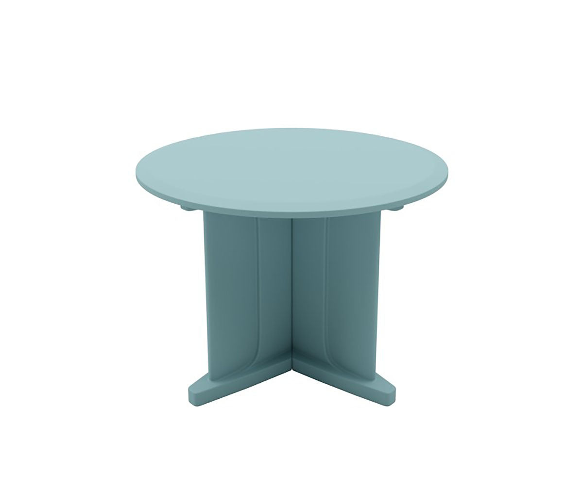 Endurance Table 42" Round X-Base Flame Retardant, Tide